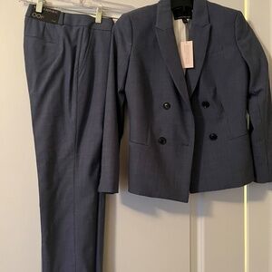 Banana Republic Women's Blue Pant Suit Set - OOP
